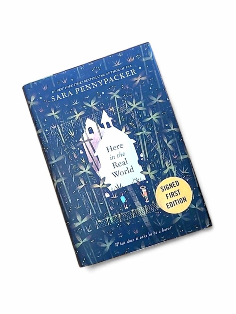 "Here In The Real World" By Sara Pennypacker Signed First Edition Youth Book